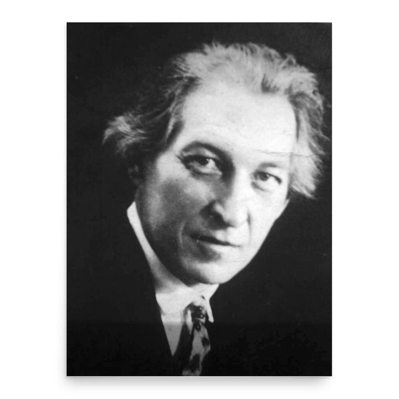 Arseny Avraamov poster print, in size 18x24 inches.