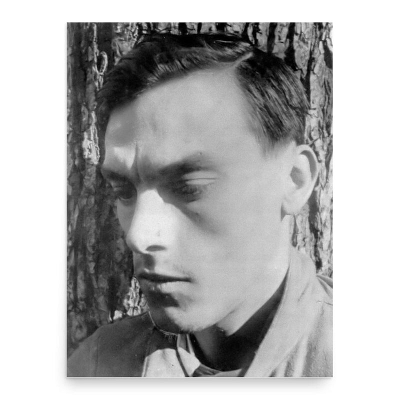 Arseny Tarkovsky poster print, in size 18x24 inches.