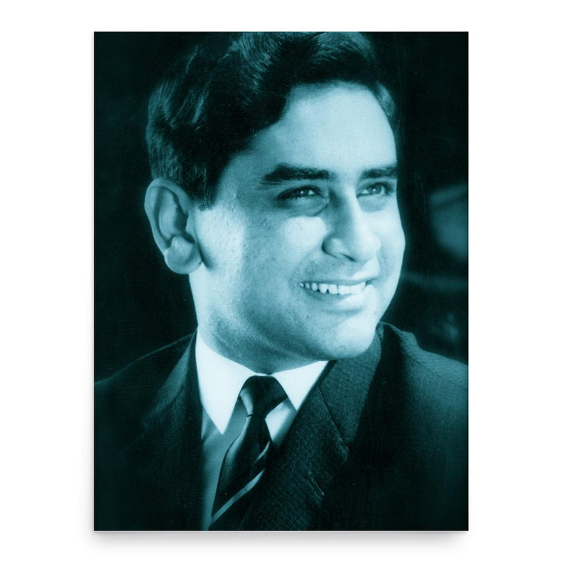 Arshad Sami Khan poster print, in size 18x24 inches.