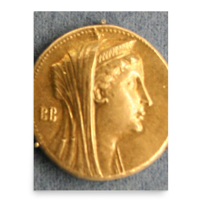 Arsinoe I poster print, in size 18x24 inches.