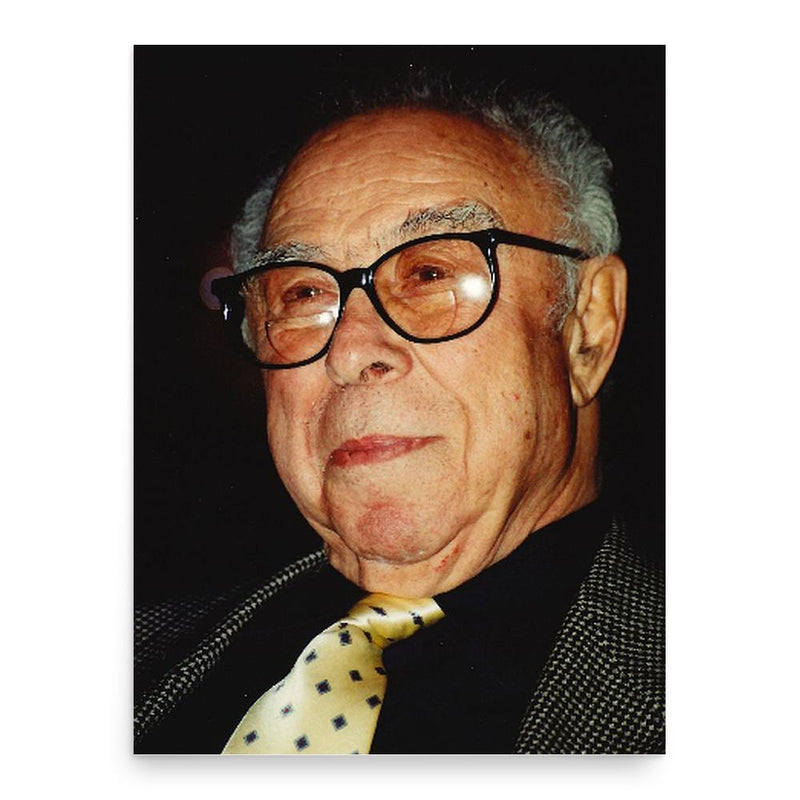 Art Buchwald poster print, in size 18x24 inches.
