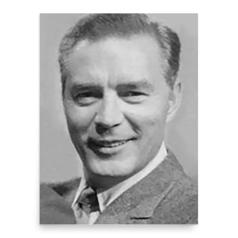 Art Fleming poster print, in size 18x24 inches.