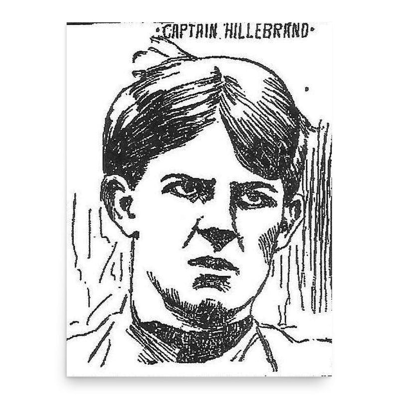 Art Hillebrand poster print, in size 18x24 inches.