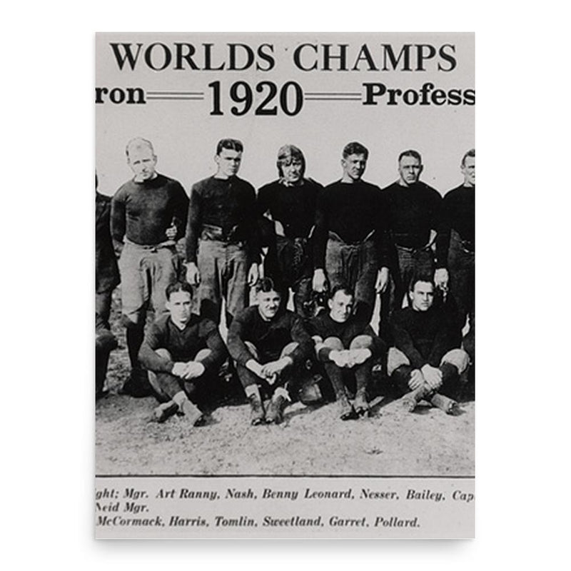 Art Ranney poster print, in size 18x24 inches.