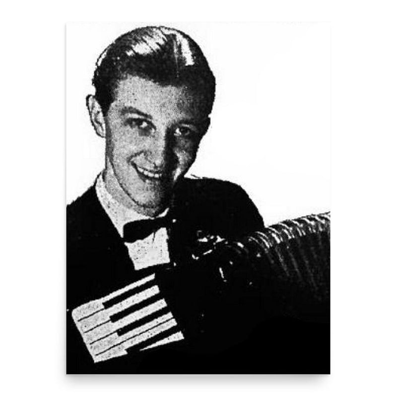 Art Van Damme poster print, in size 18x24 inches.