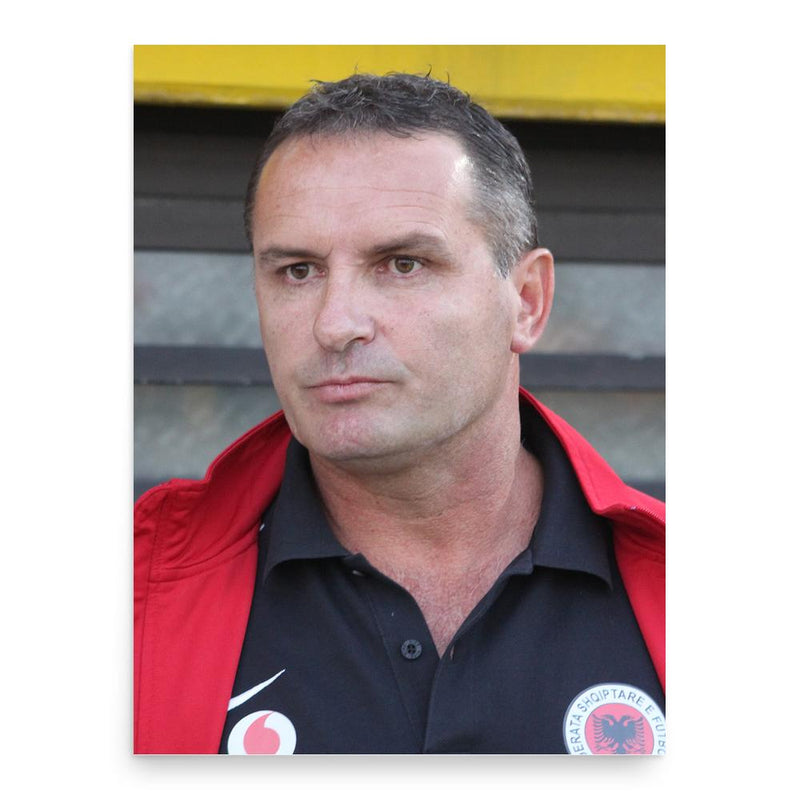 Artan Bushati poster print, in size 18x24 inches.