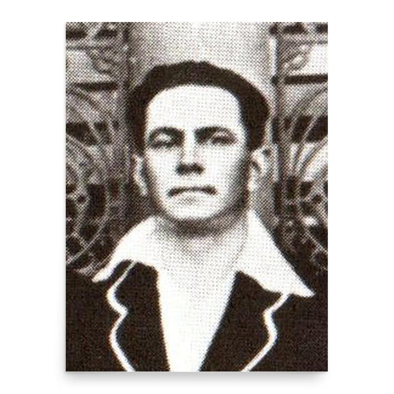 Arthur Alloo poster print, in size 18x24 inches.