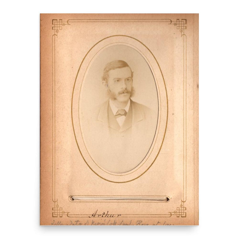 Arthur Augustus Tilley poster print, in size 18x24 inches.