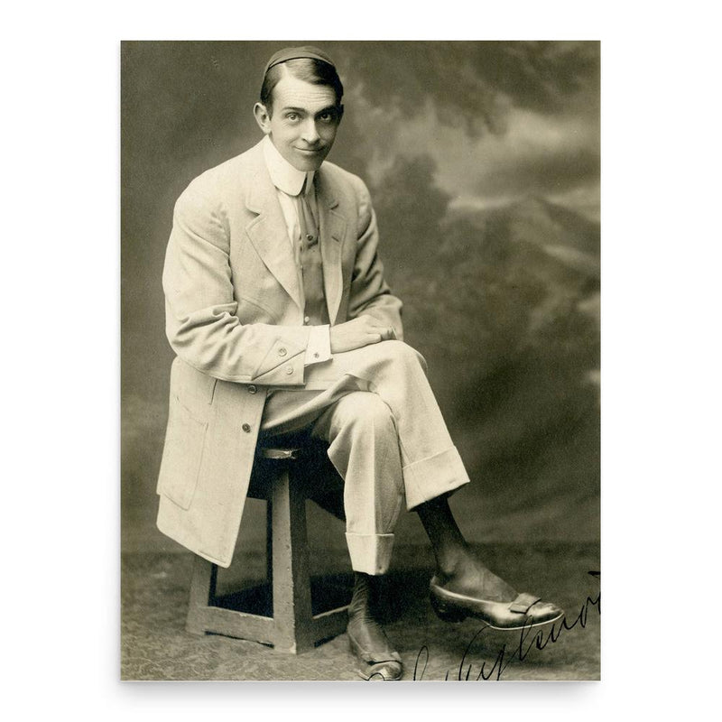 Arthur Aylesworth poster print, in size 18x24 inches.