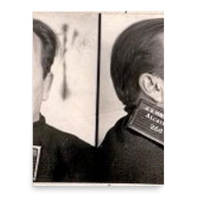 Arthur Barker poster print, in size 18x24 inches.