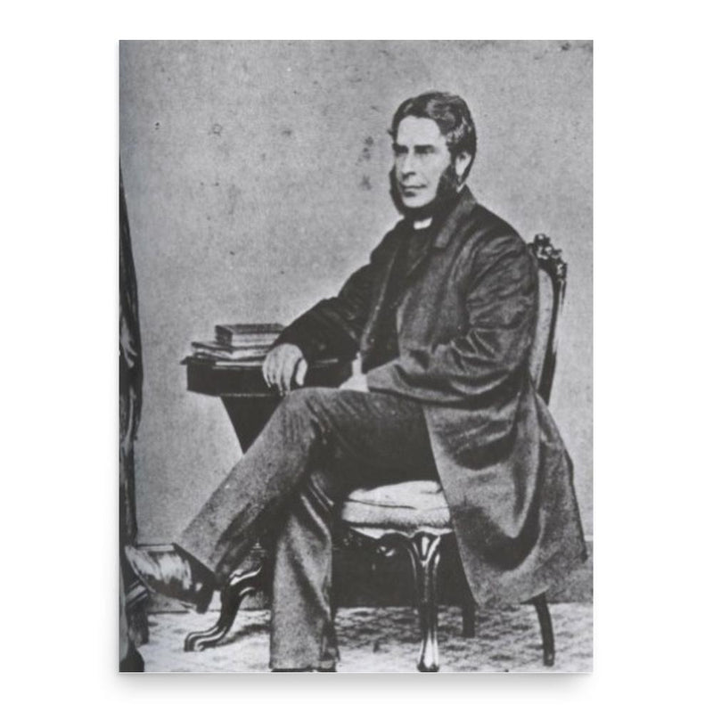 Arthur Bell Nicholls poster print, in size 18x24 inches.