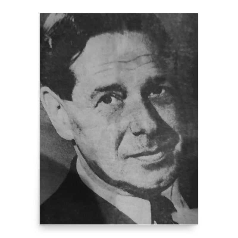 Arthur Benjamin poster print, in size 18x24 inches.