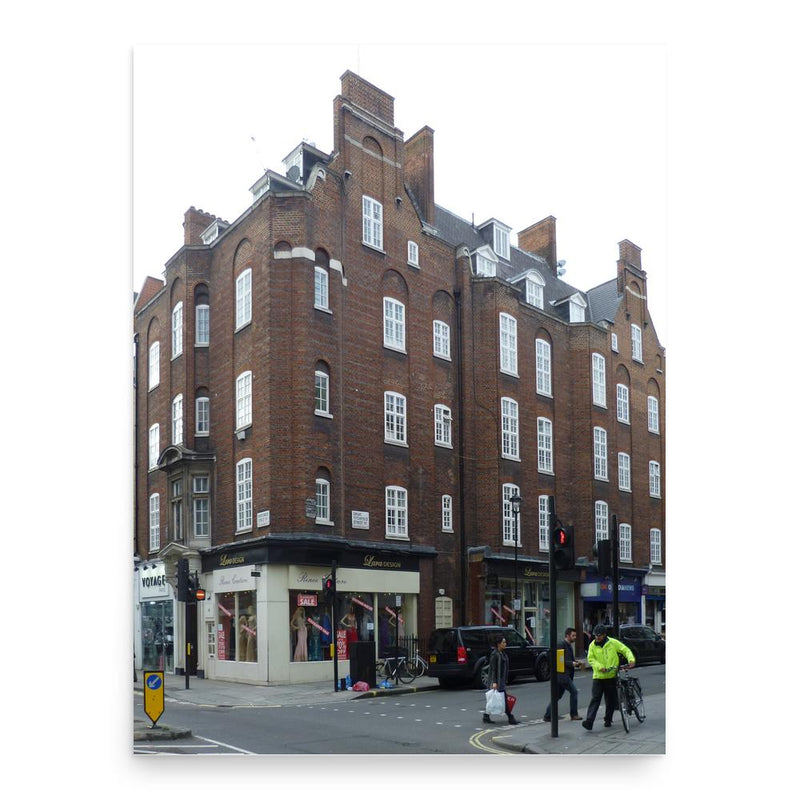 Arthur Beresford Pite poster print, in size 18x24 inches.