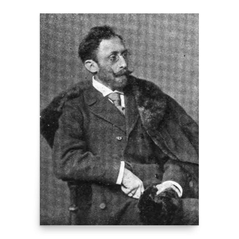 Arthur Berson poster print, in size 18x24 inches.