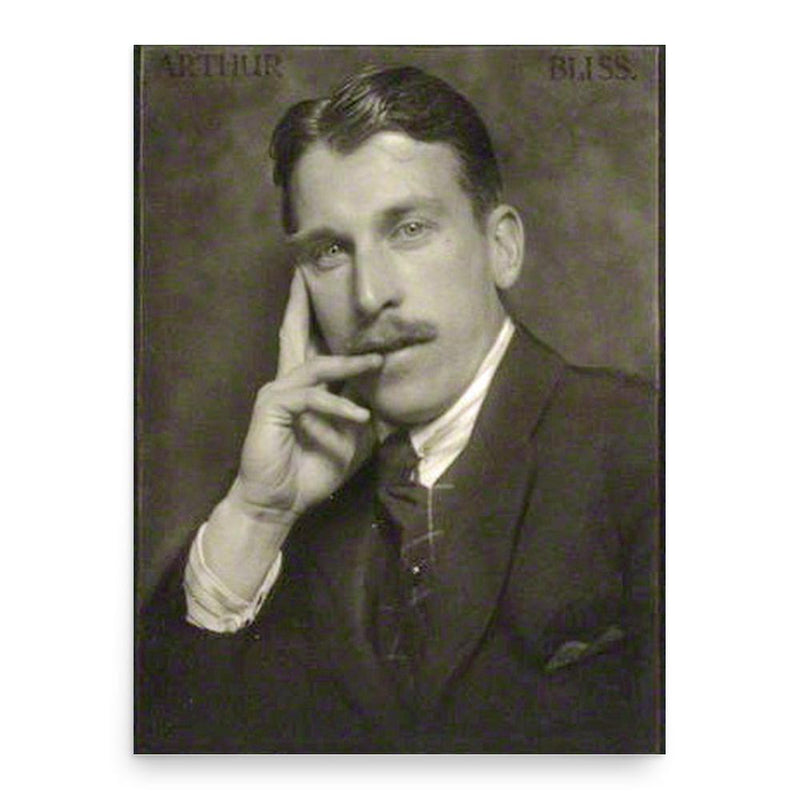 Arthur Bliss poster print, in size 18x24 inches.