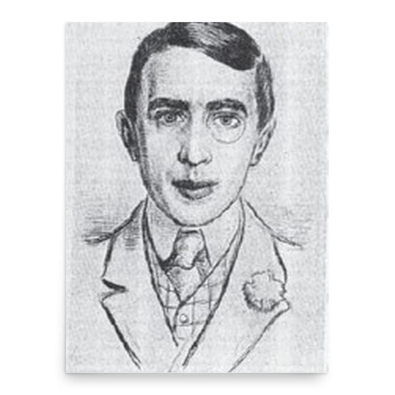 Arthur Breisky poster print, in size 18x24 inches.