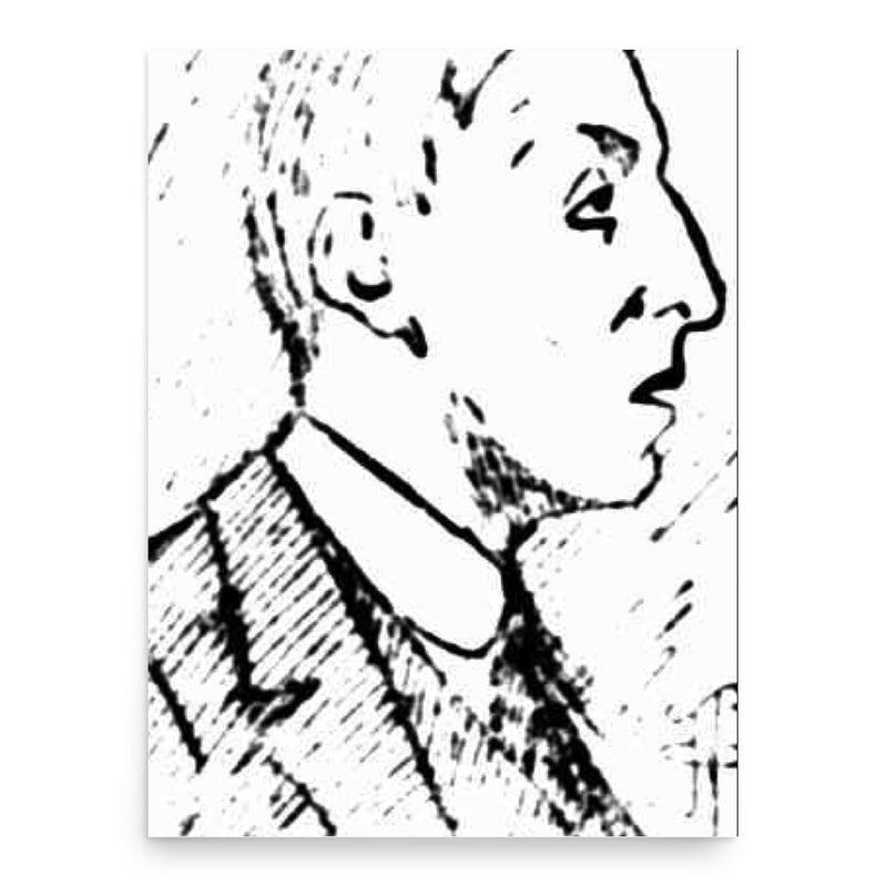 Arthur Brennan poster print, in size 18x24 inches.