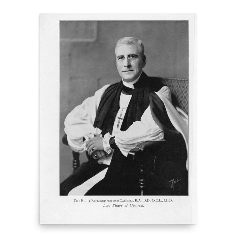 Arthur Carlisle poster print, in size 18x24 inches.