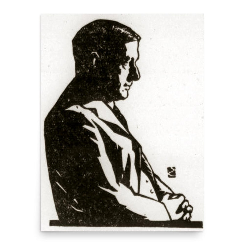 Arthur Cheney Train poster print, in size 18x24 inches.