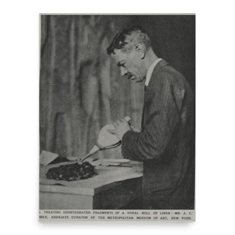 Arthur Cruttenden Mace poster print, in size 18x24 inches.