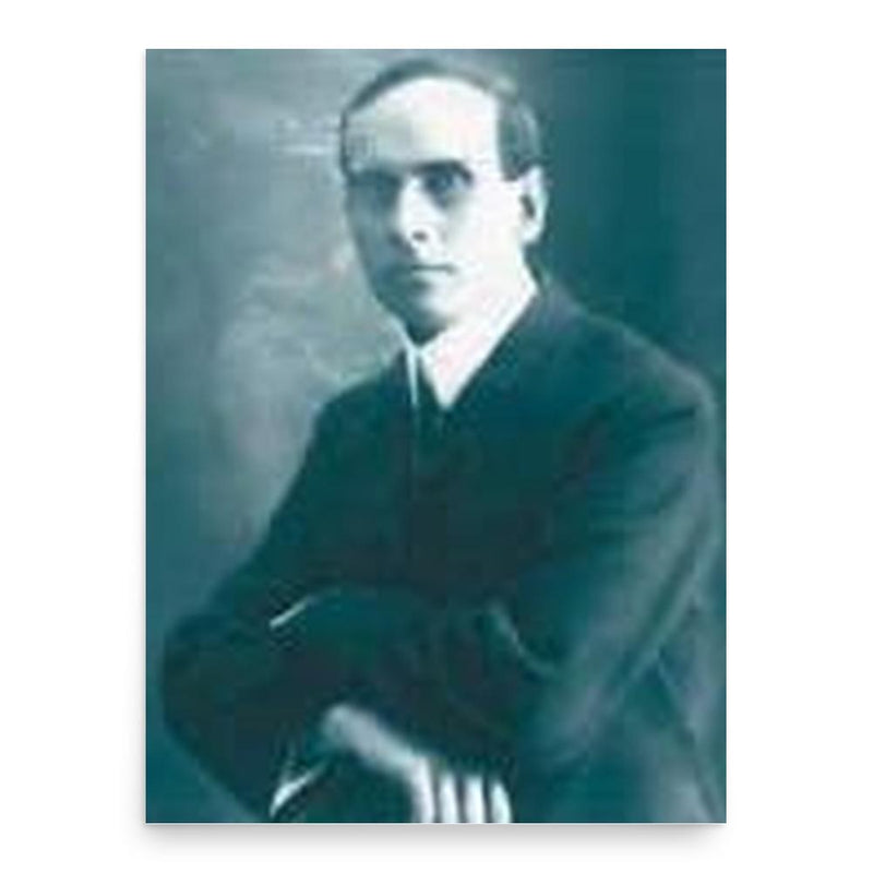 Arthur Cushing poster print, in size 18x24 inches.