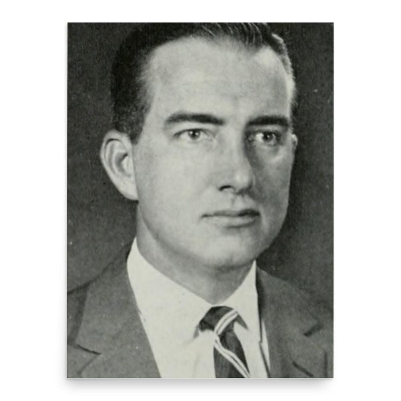 Arthur David Hall III poster print, in size 18x24 inches.