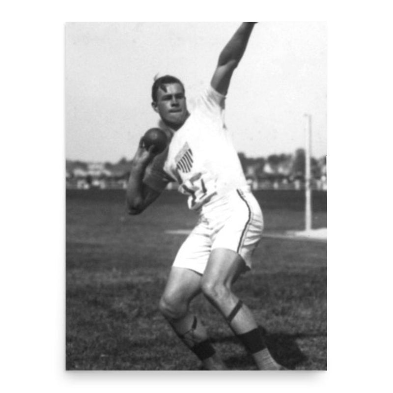 Arthur Dearborn poster print, in size 18x24 inches.