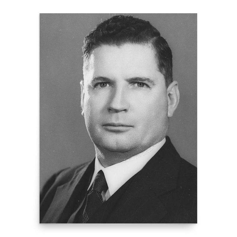 Arthur Fadden poster print, in size 18x24 inches.