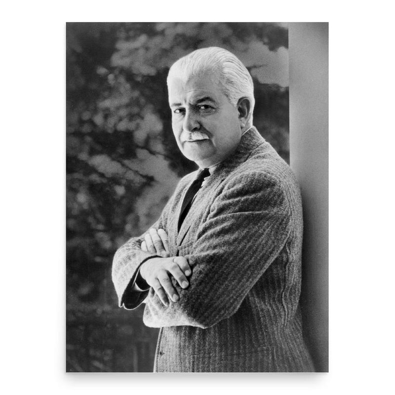 Arthur Fiedler poster print, in size 18x24 inches.