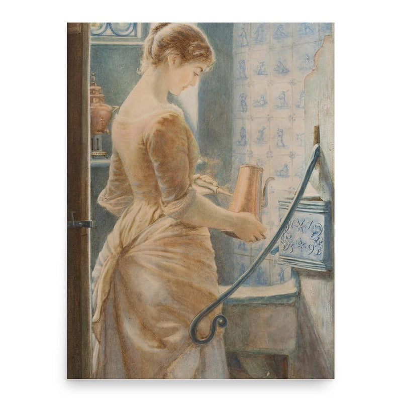 Arthur Foord Hughes poster print, in size 18x24 inches.