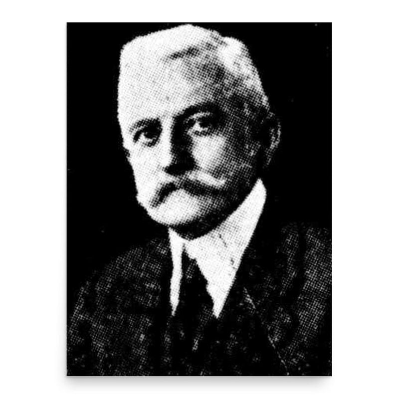 Arthur Francis Basset Hull poster print, in size 18x24 inches.