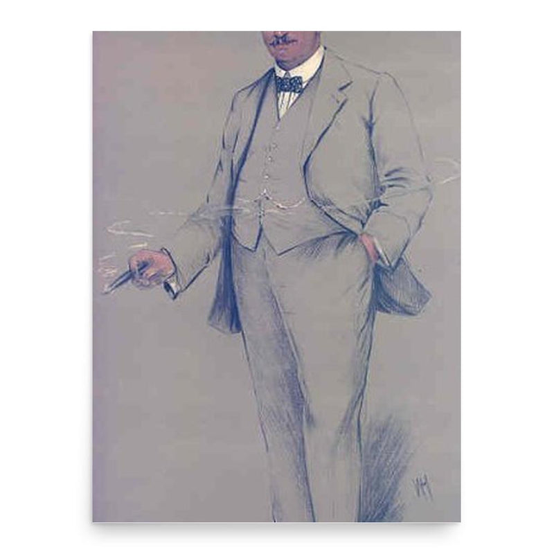 Arthur Frederick Bettinson poster print, in size 18x24 inches.