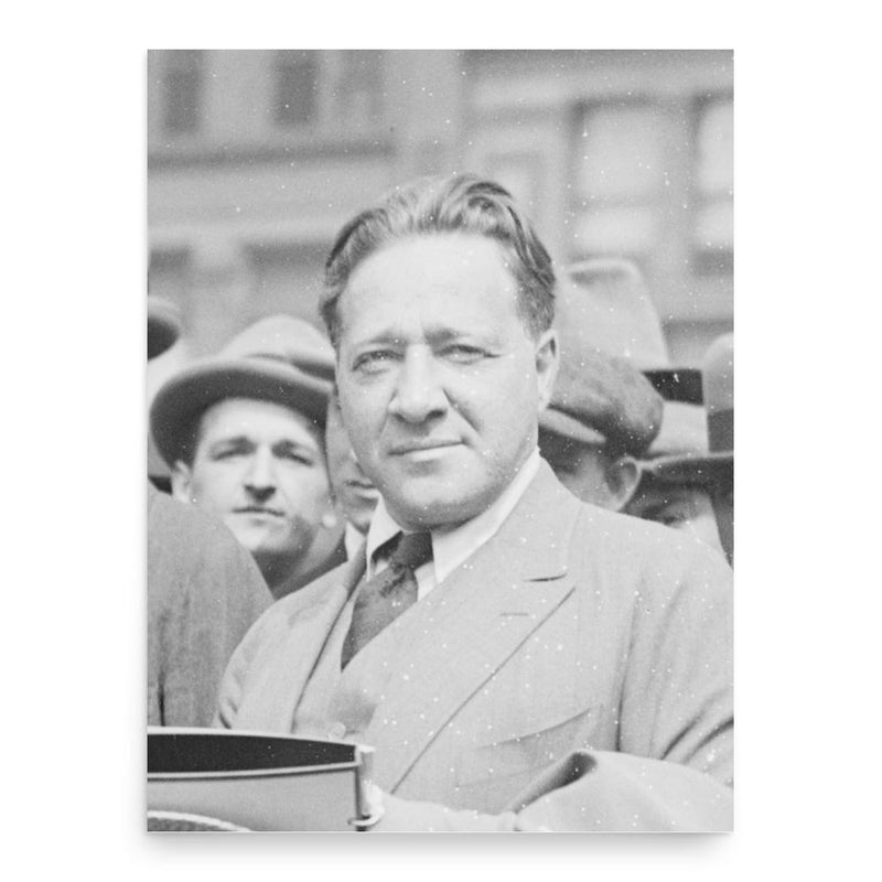 Arthur Garfield Hays poster print, in size 18x24 inches.