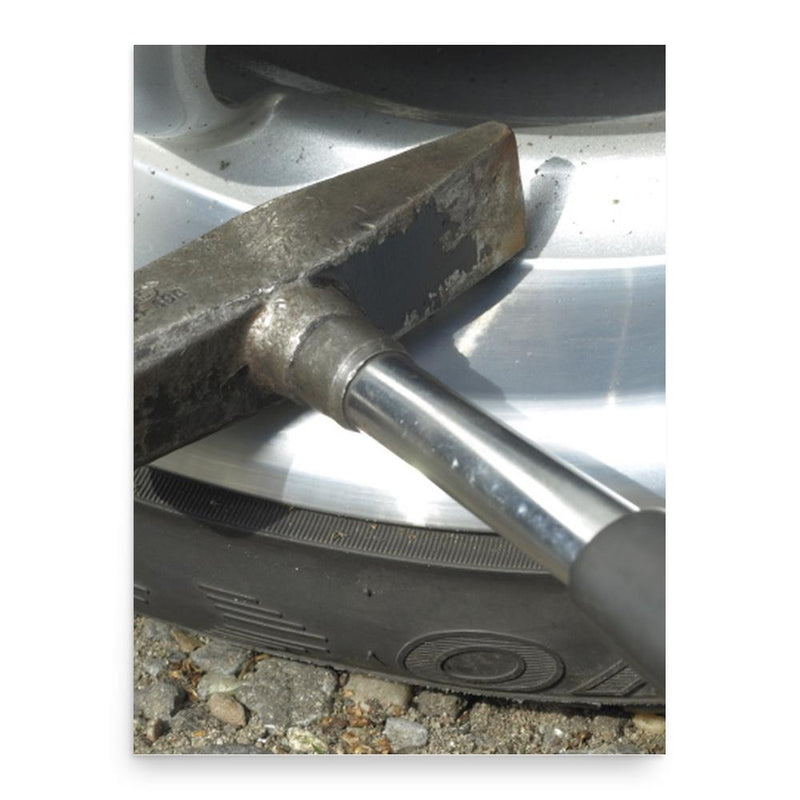 Arthur Gatter poster print, in size 18x24 inches.