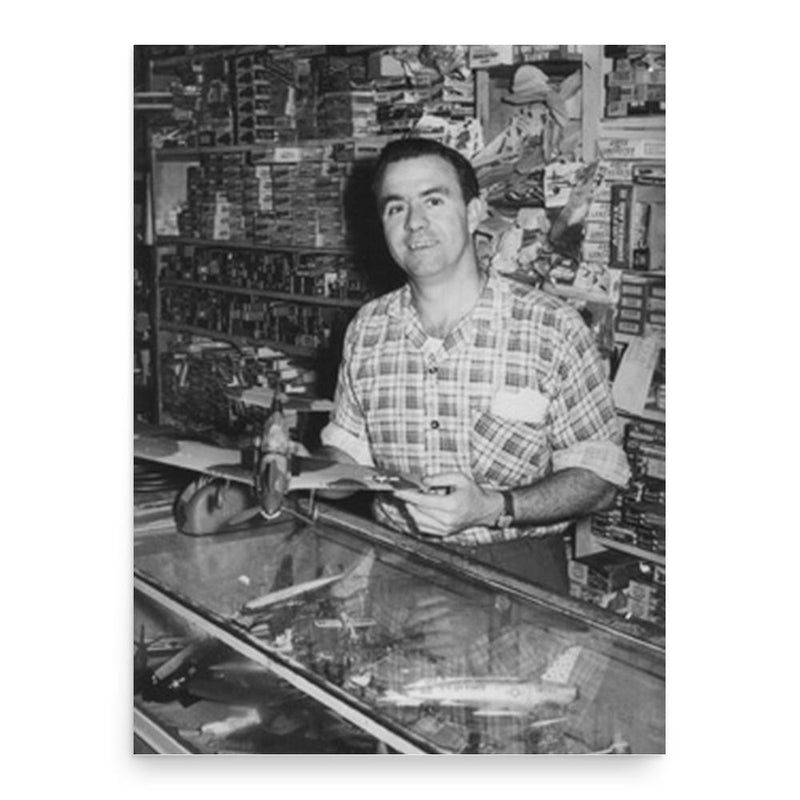 Arthur Gorrie poster print, in size 18x24 inches.