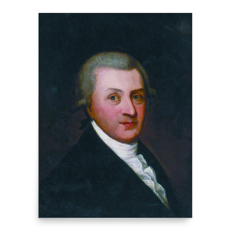 Arthur Guinness poster print, in size 18x24 inches.