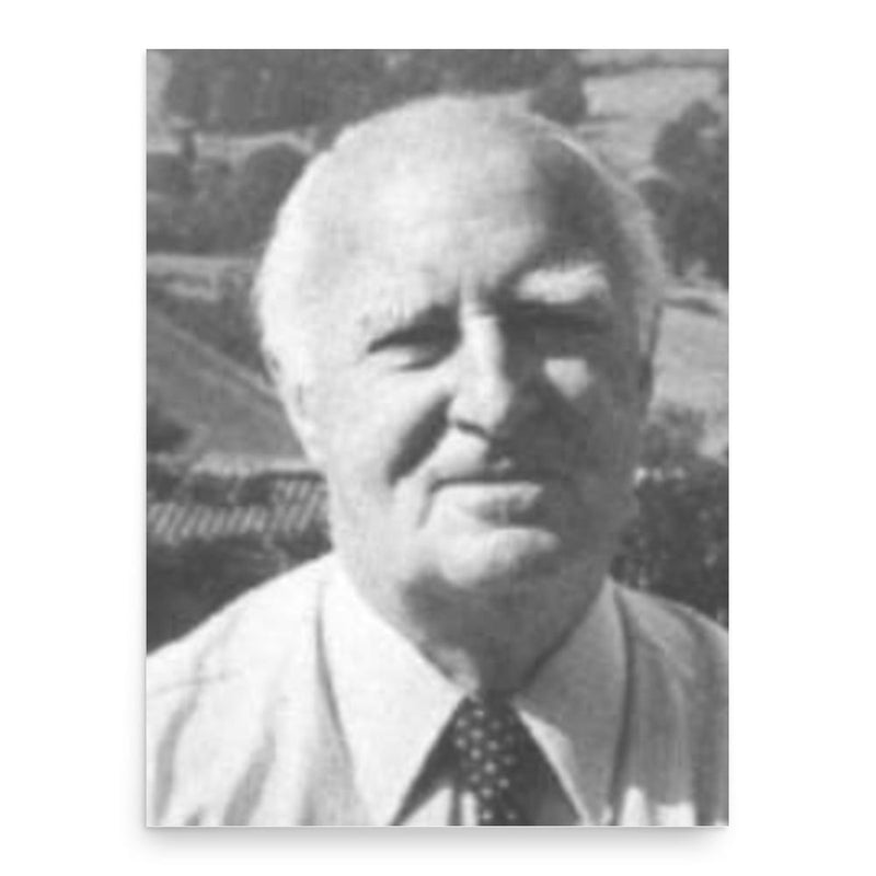 Arthur Guirdham poster print, in size 18x24 inches.