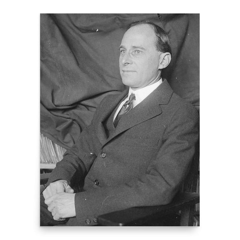 Arthur Guiterman poster print, in size 18x24 inches.