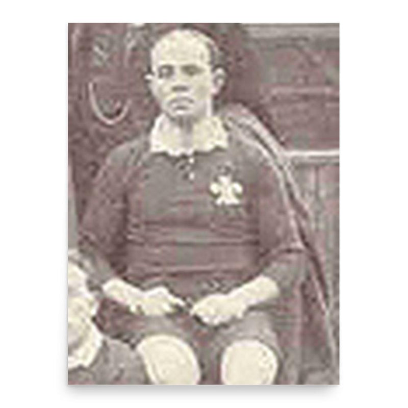 Arthur Harding poster print, in size 18x24 inches.