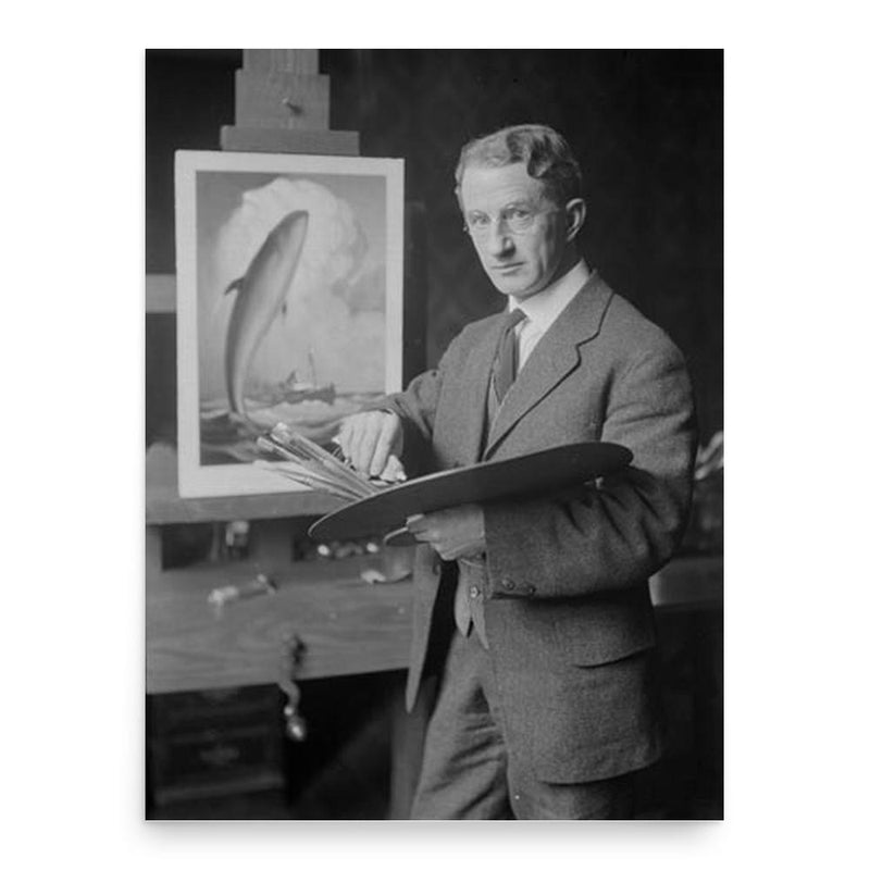 Arthur Heming poster print, in size 18x24 inches.