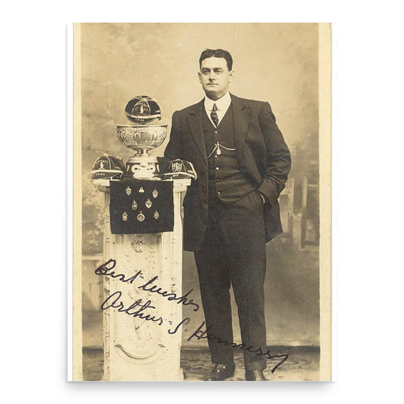 Arthur Hennessy poster print, in size 18x24 inches.