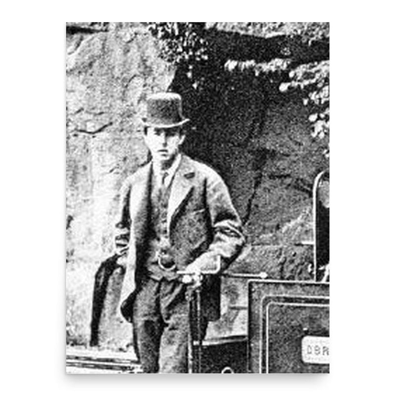 Arthur Heywood poster print, in size 18x24 inches.