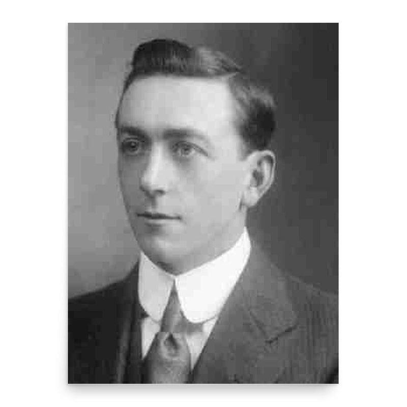 Arthur Holmes poster print, in size 18x24 inches.