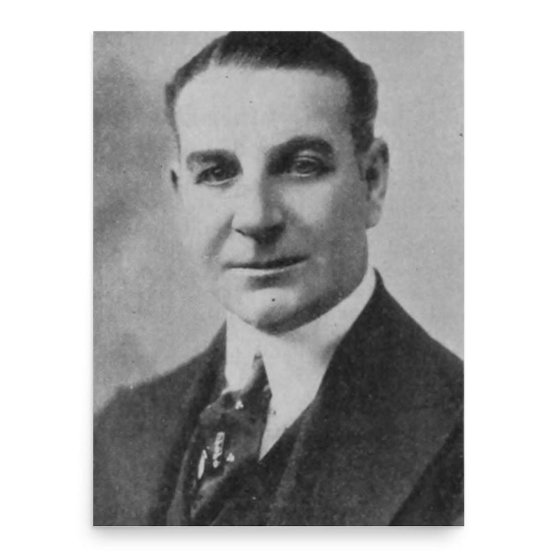 Arthur Hoops poster print, in size 18x24 inches.