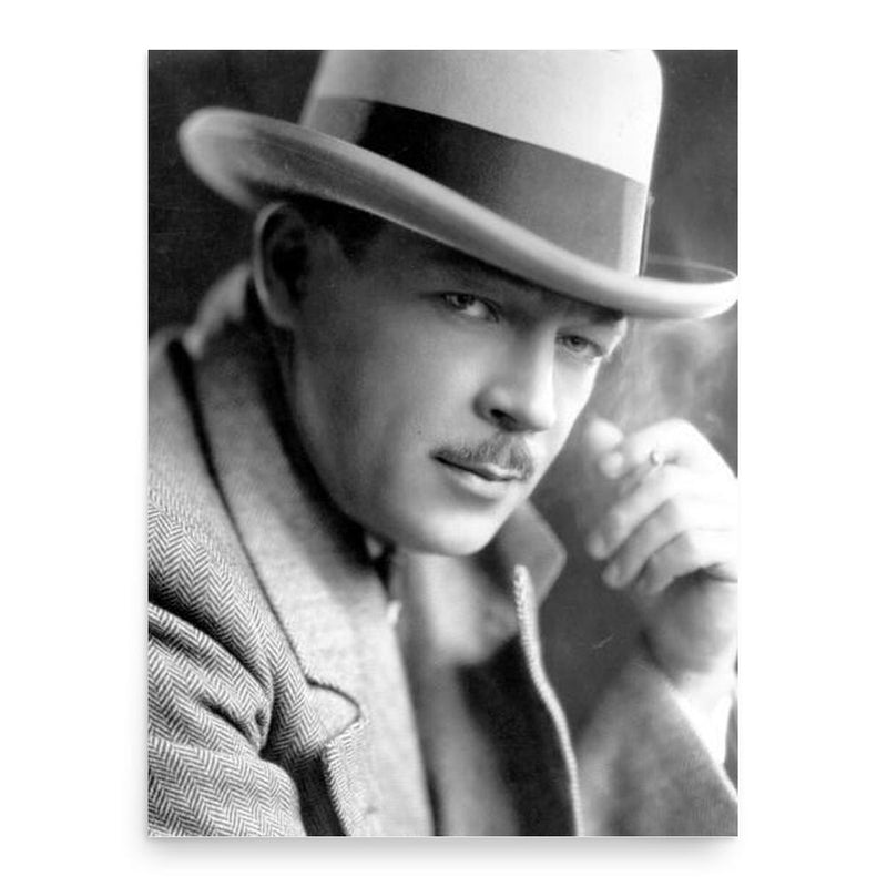 Arthur Housman poster print, in size 18x24 inches.