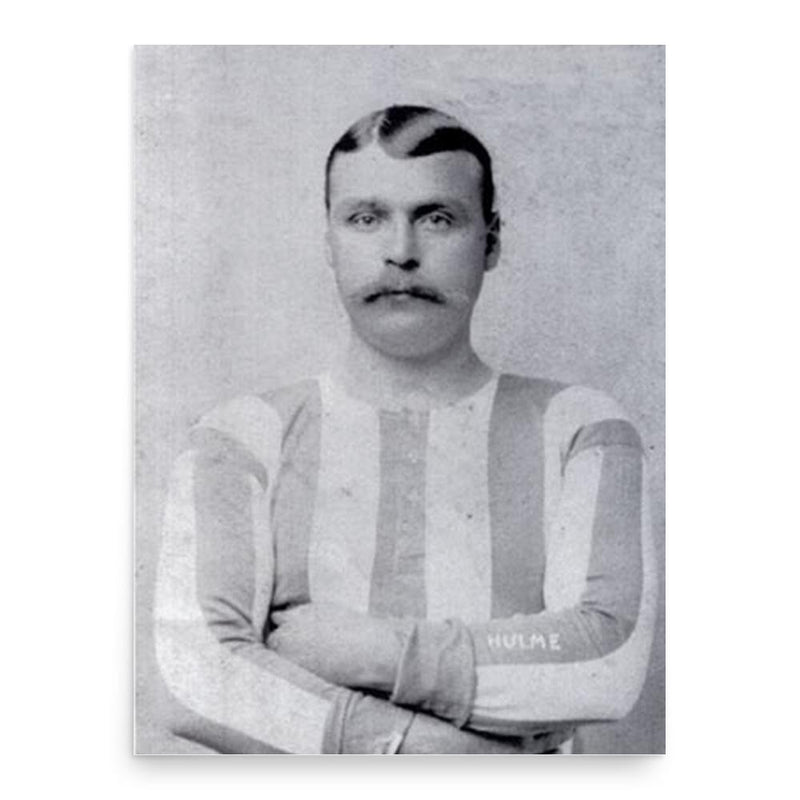 Arthur Hulme poster print, in size 18x24 inches.