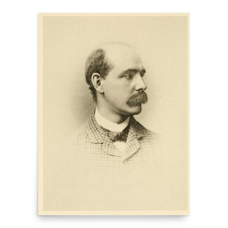 Arthur Humble Evans poster print, in size 18x24 inches.