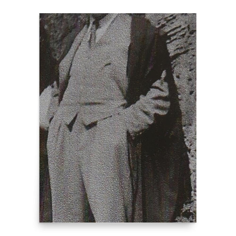 Arthur Hutchings poster print, in size 18x24 inches.