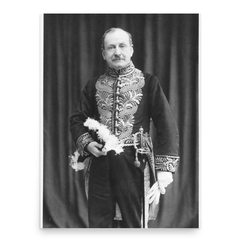 Arthur Irwin Dasent poster print, in size 18x24 inches.