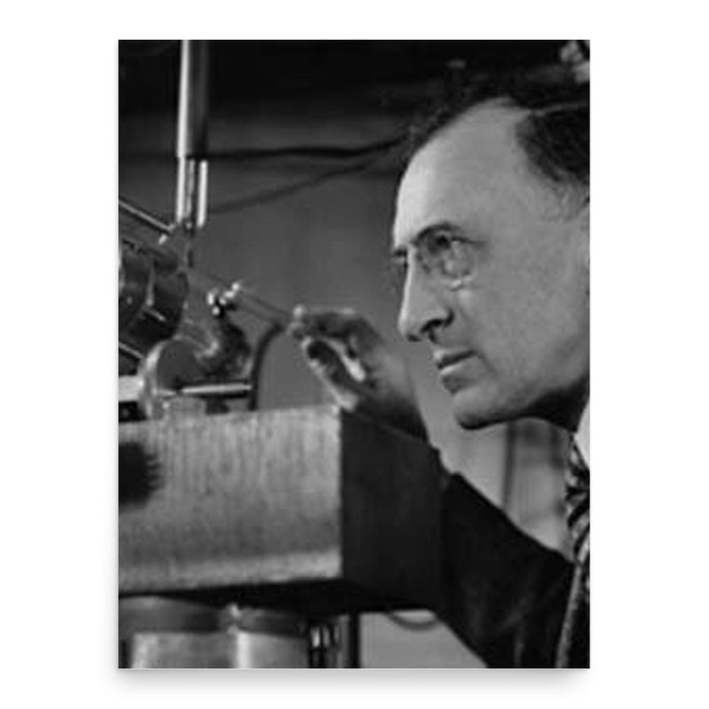 Arthur Jeffrey Dempster poster print, in size 18x24 inches.